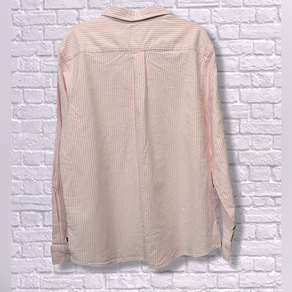 GAP Striped Long Sleeve Oxford Shirt - Picture 3 of 5